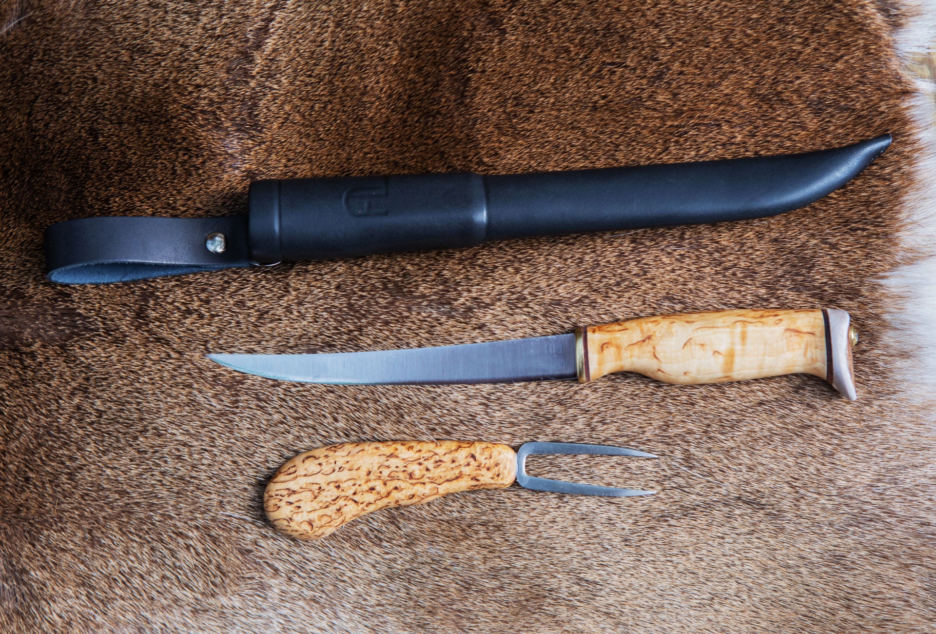Arctic Legend Fillet coltello pesce 16 cm betulla