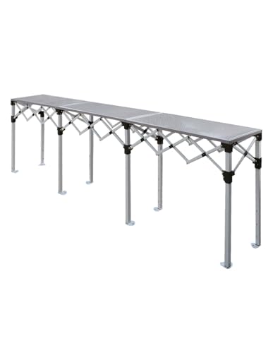 Bertoni Tekno Tavolo 284x40 cm Acciaio 300 Kg Altezza Regolabile