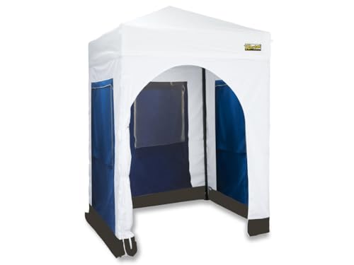 Bertoni Rapido 150 gazebo blu con laterali