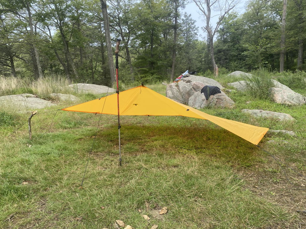 Vargo Stake picchetto tenda titanio testa arancione