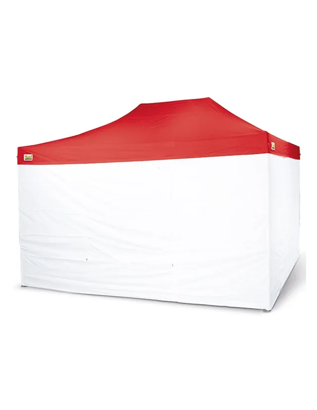 Bertoni Piramide 3x4,5 tetto gazebo rosso impermeabile PVC