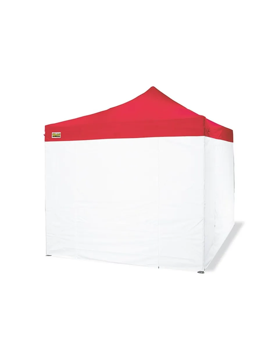 Bertoni Piramide Telo Tetto Gazebo 3x3 Rosso PVC 500D