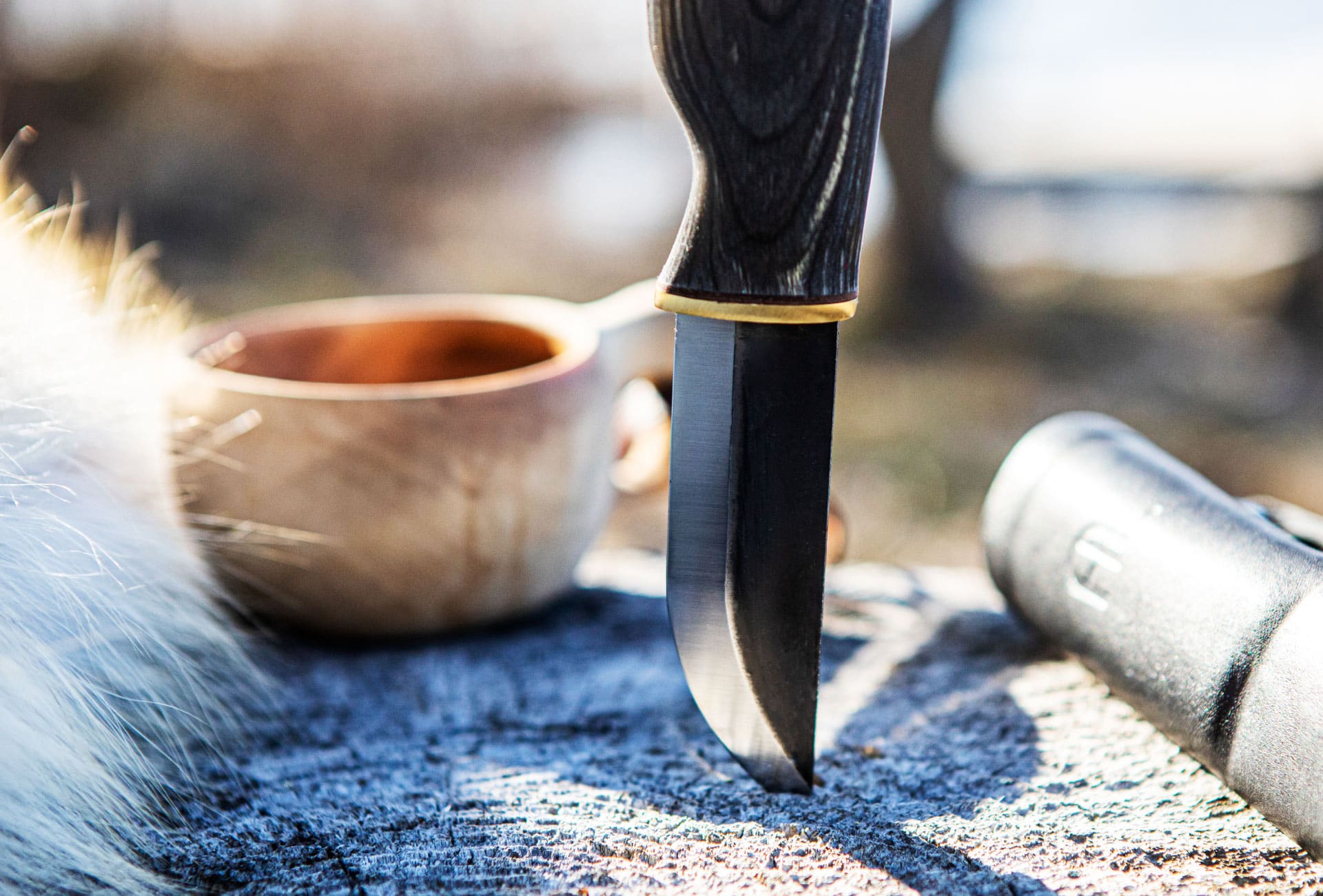 Arctic Legend Hunter Knife coltello caccia carbonio