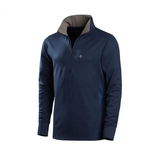 Vargo Bedrock 1/4 Zip pile uomo medio mezza zip