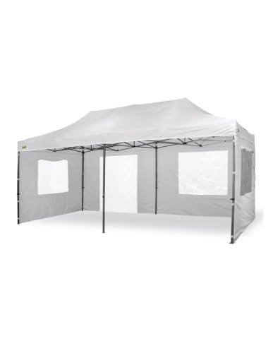 Bertoni Piramide Kit 4 Laterali Gazebo 3x6 con Porta