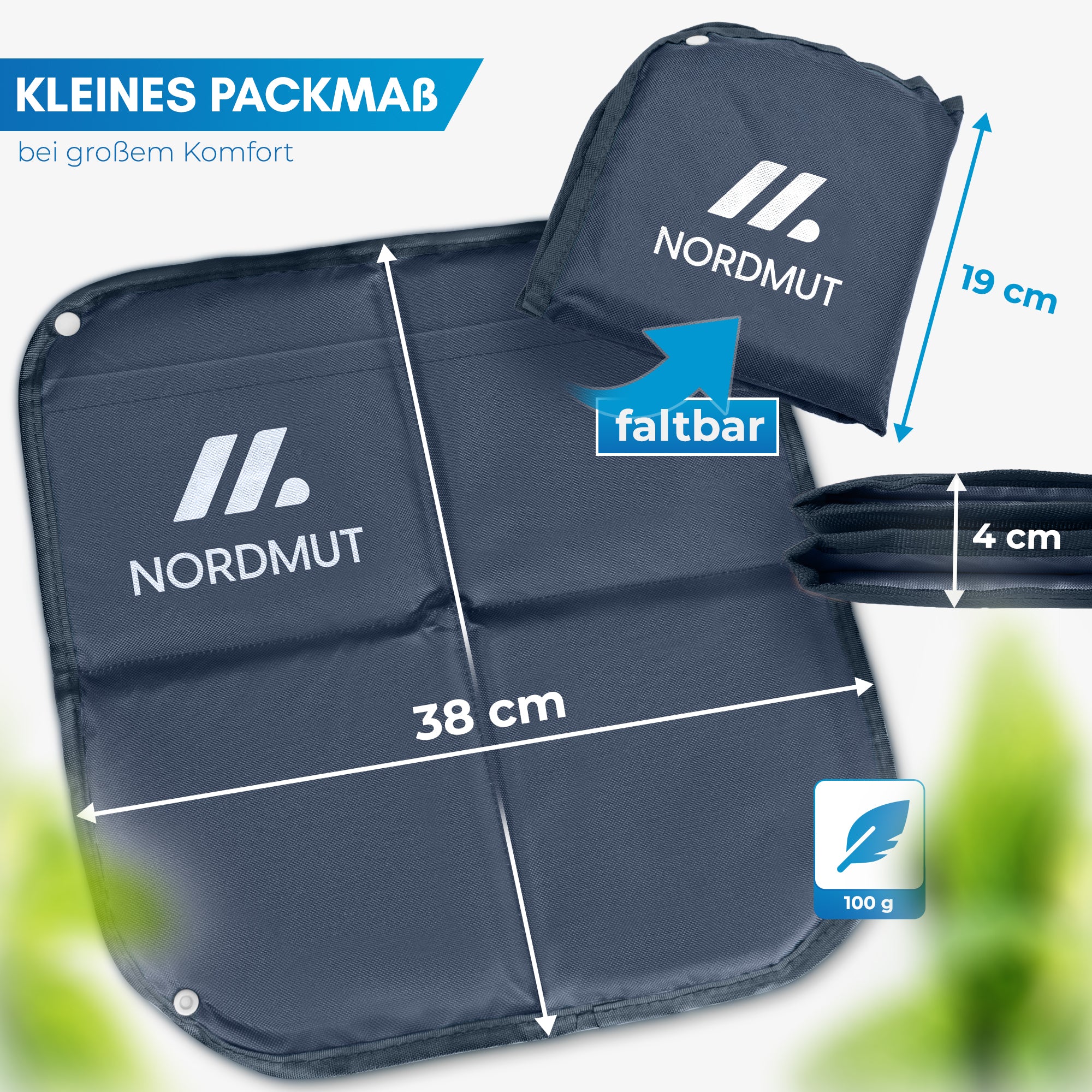 Nordmut Nallo Cuscino Termico Grigio Scuro 1 Pezzo adulti