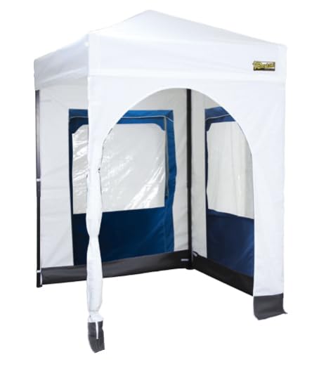 Bertoni Rapido 150 gazebo blu con laterali