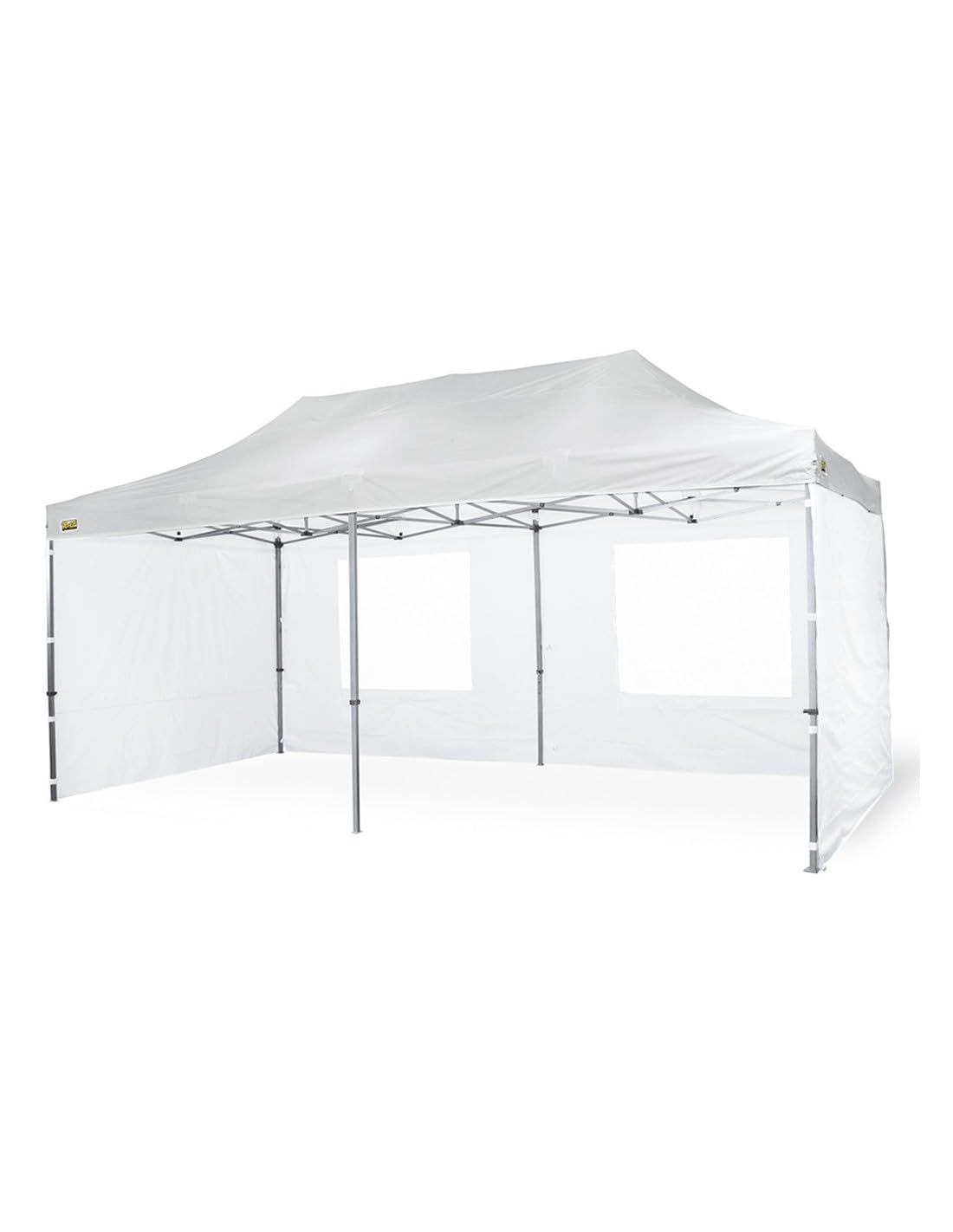 Bertoni Piramide tetto gazebo 3x6 bianco PVC