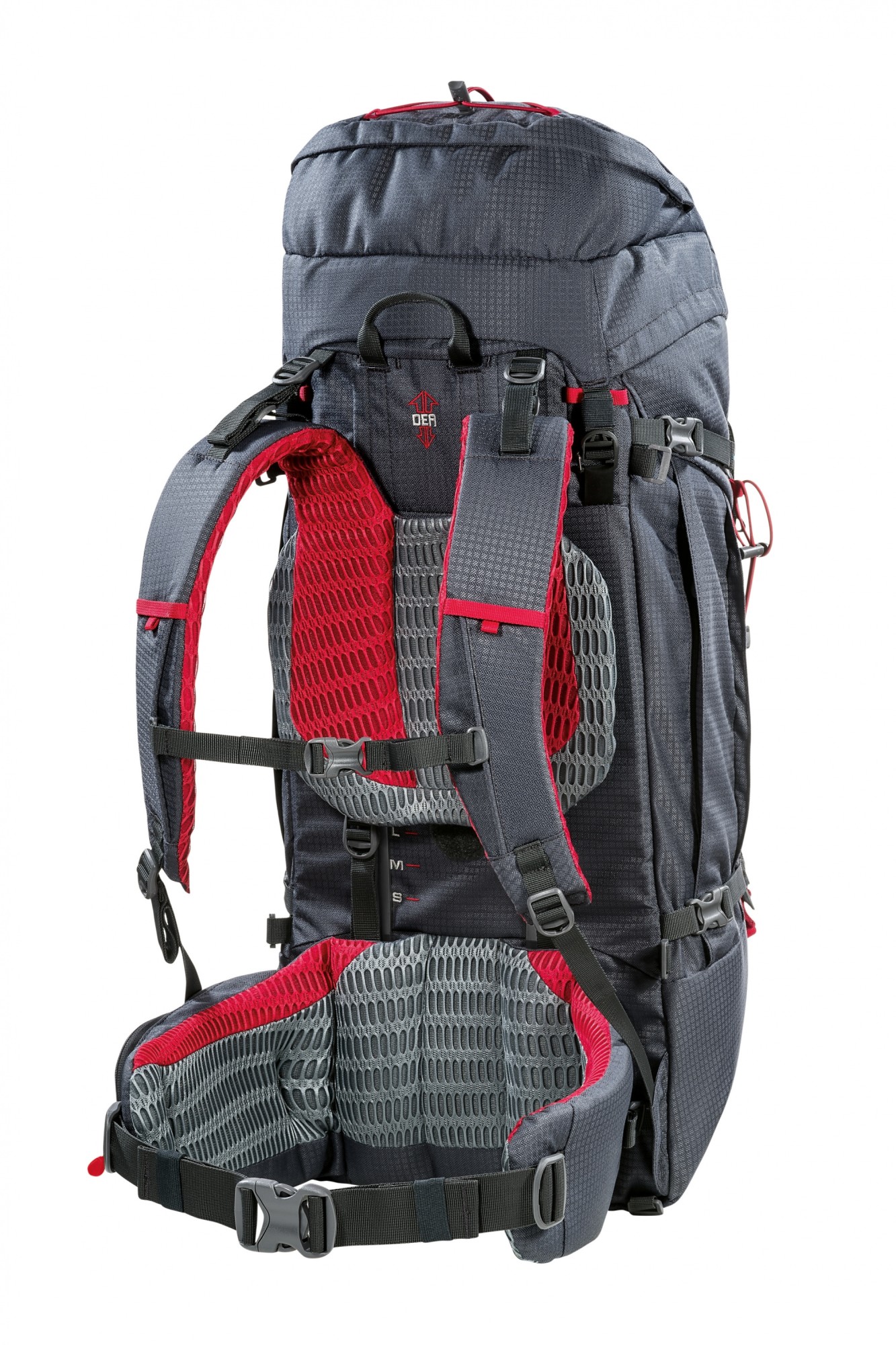 Ferrino Overland 65+10L Zaino Grigio Scuro da Spedizione