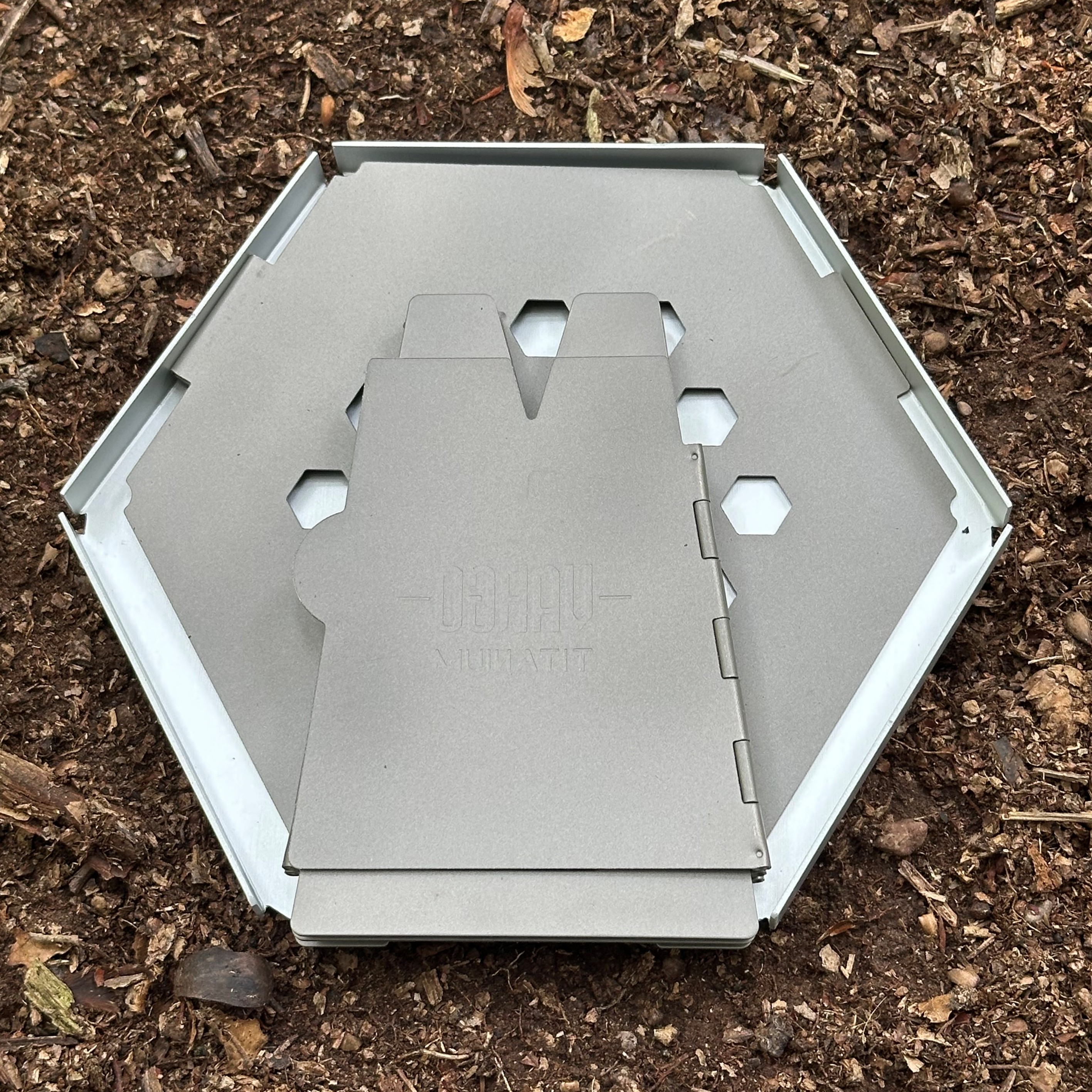 Vargo Hexagon Base Plate Piastra Base Alluminio per Stufa Legna