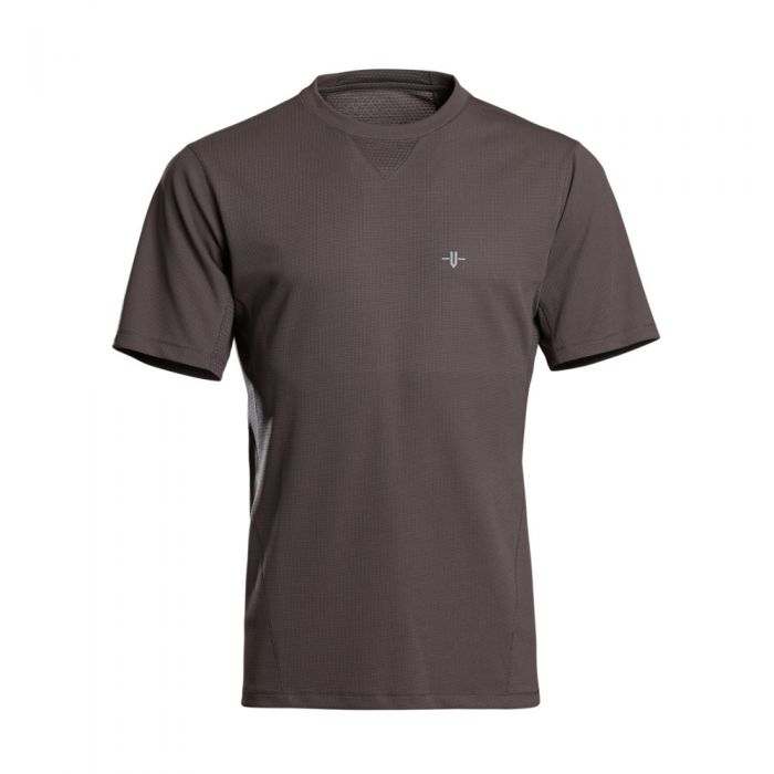 Vargo Slag maglia uomo maniche corte Grey