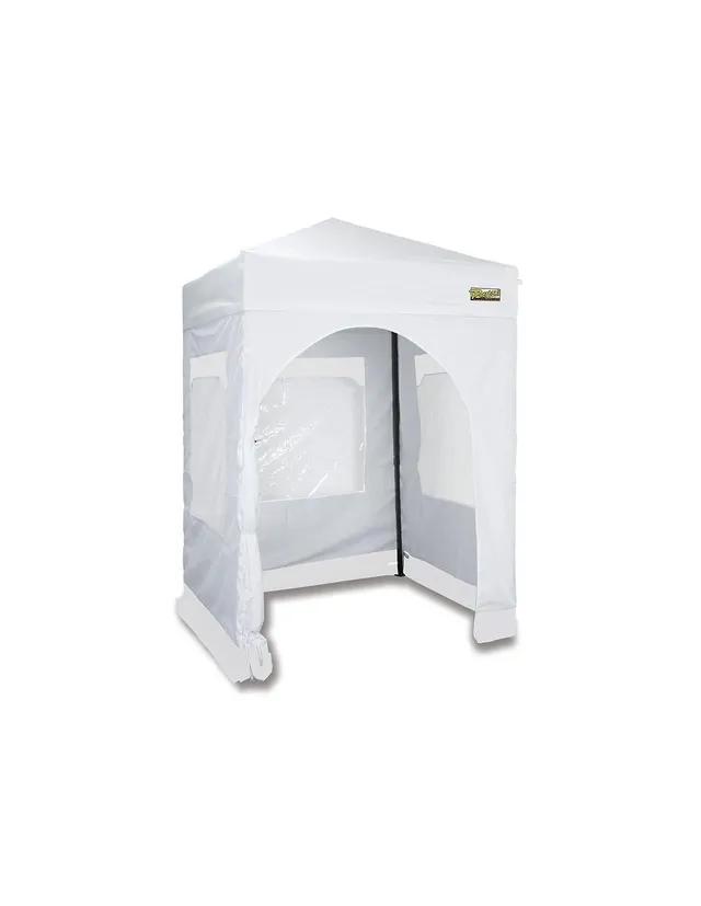 Bertoni Gazebo Rapido 150 Bianco con Laterali Nero PVC