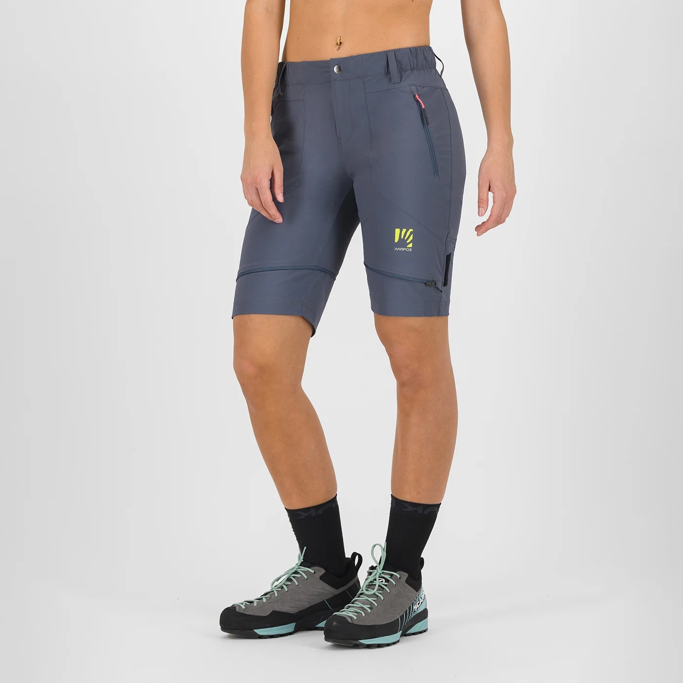 Karpos Bosconero Zip-Off pantaloni trekking donna bermuda
