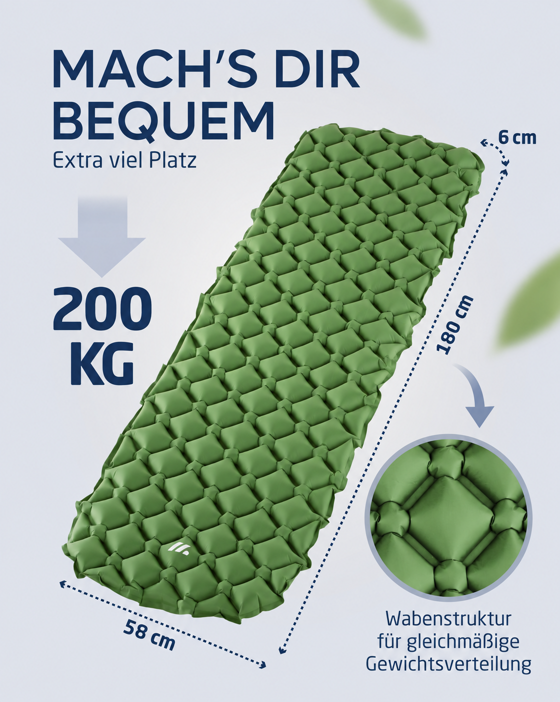 Nordmut Nalti Materassino Ultraleggero Grigio Scuro Tenda