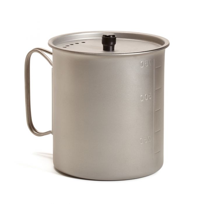 Vargo Ti-Lite 750 Mug Tazza Titanio 750 ml con Coperchio