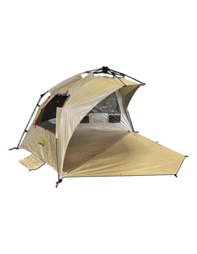 Bertoni Velobeach Sand tenda spiaggia azzurra anti UV con finestre