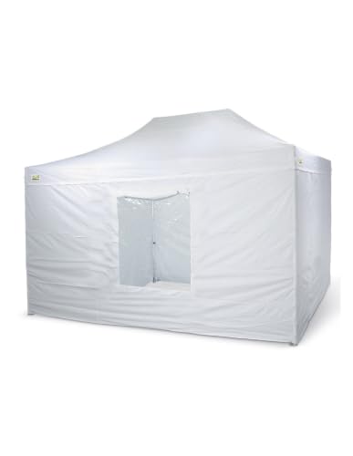 Bertoni Piramide 2x3 Kit 4 Laterali Gazebo con Porta e Finestre