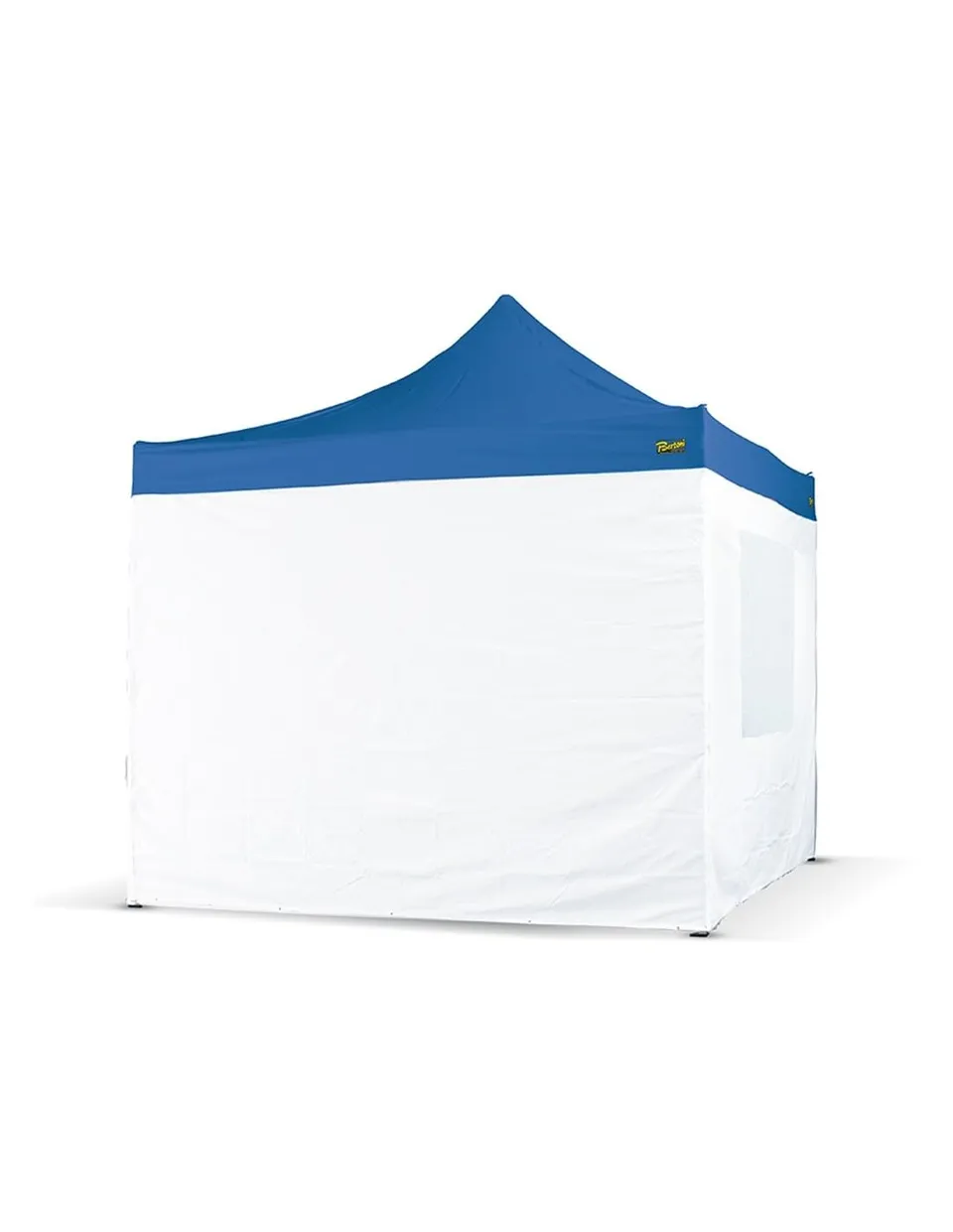 Bertoni Piramide 3x3 tetto gazebo blu impermeabile PVC