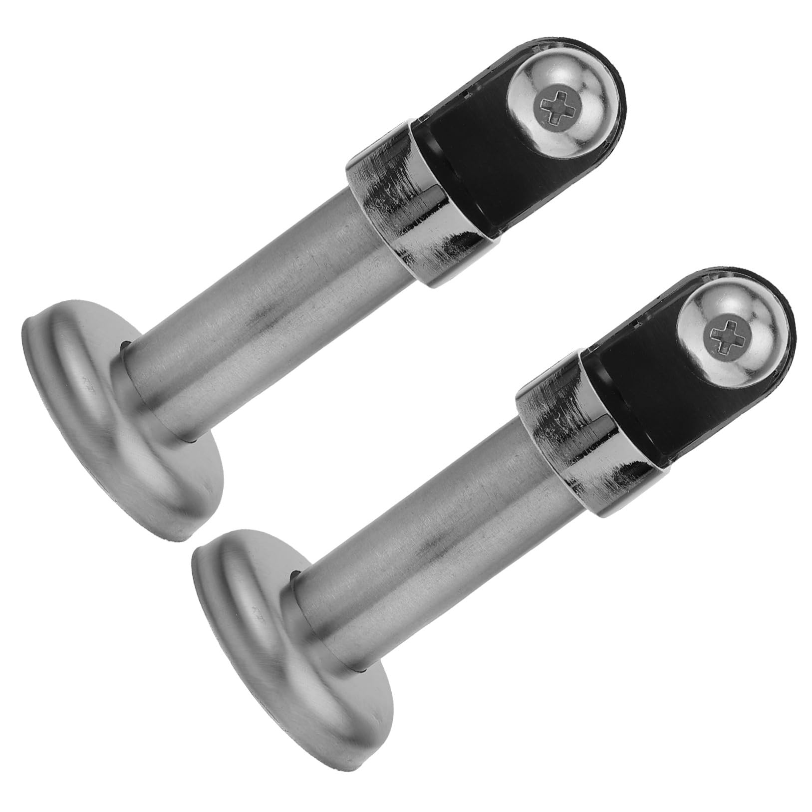 Tokidny Divisorio WC Piedini Supporto Inox 2 Pezzi