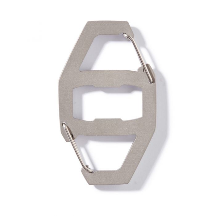 Vargo Binary Moschettone Titanio EDC Apribottiglie