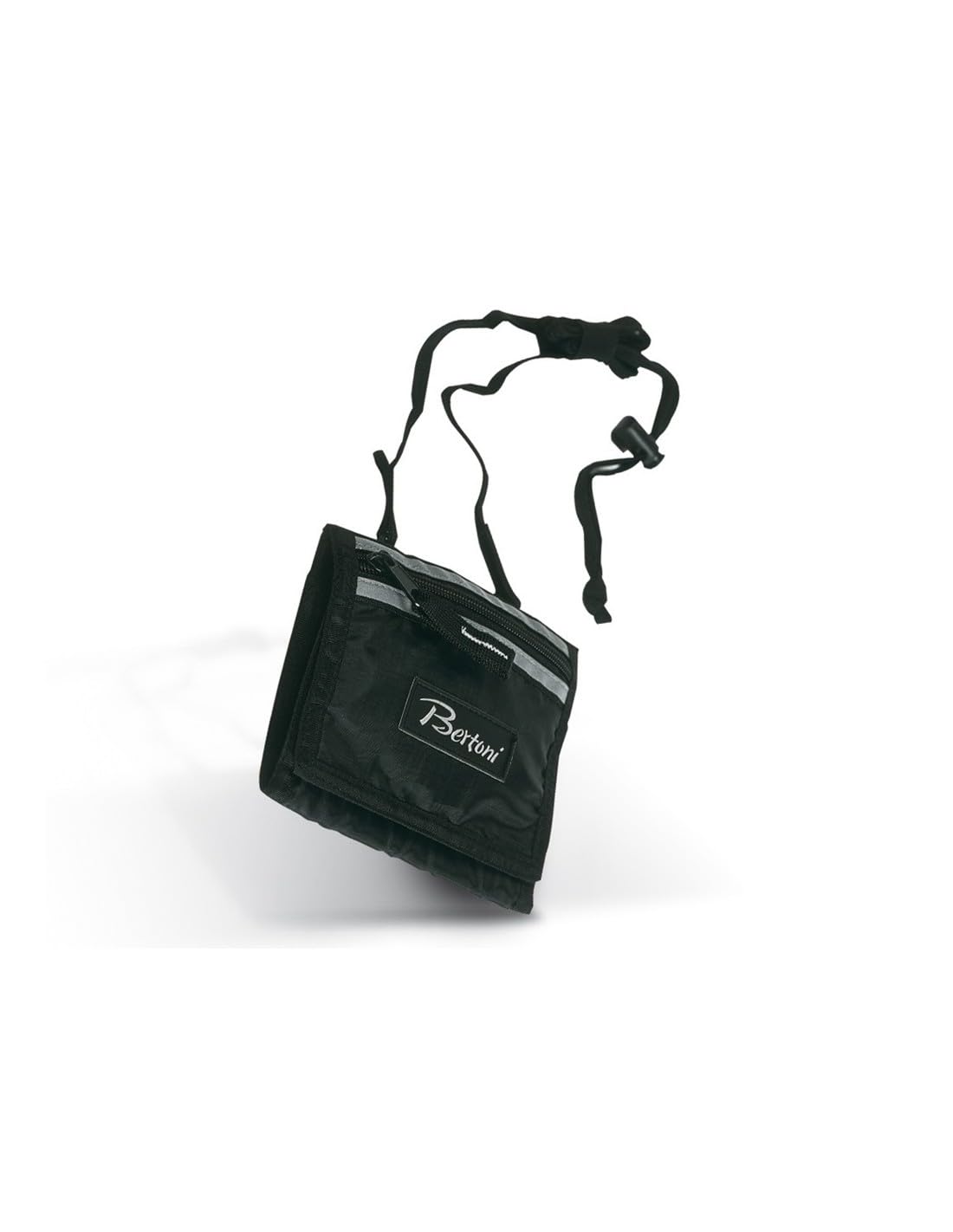 Bertoni Money Pouch Borsello da Viaggio Nero VIA010