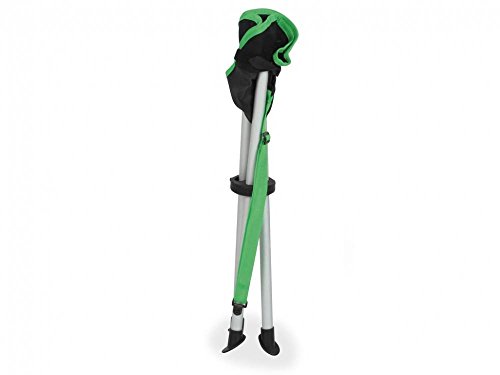 Bertoni Arredi Campeggio Tris Black Alu Sgabello Nero 43 cm