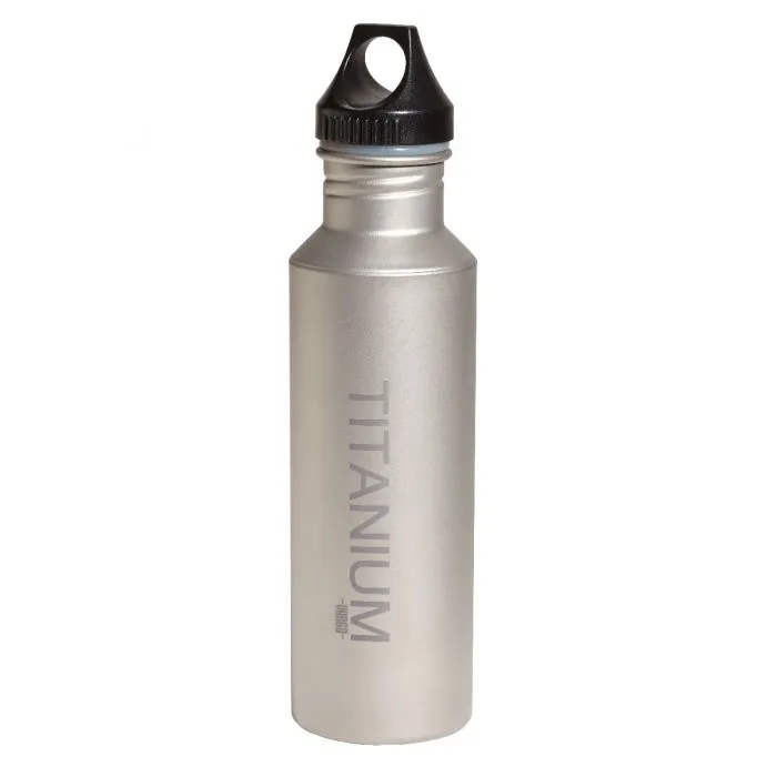 Vargo Titanium Water Bottle borraccia titanio nera
