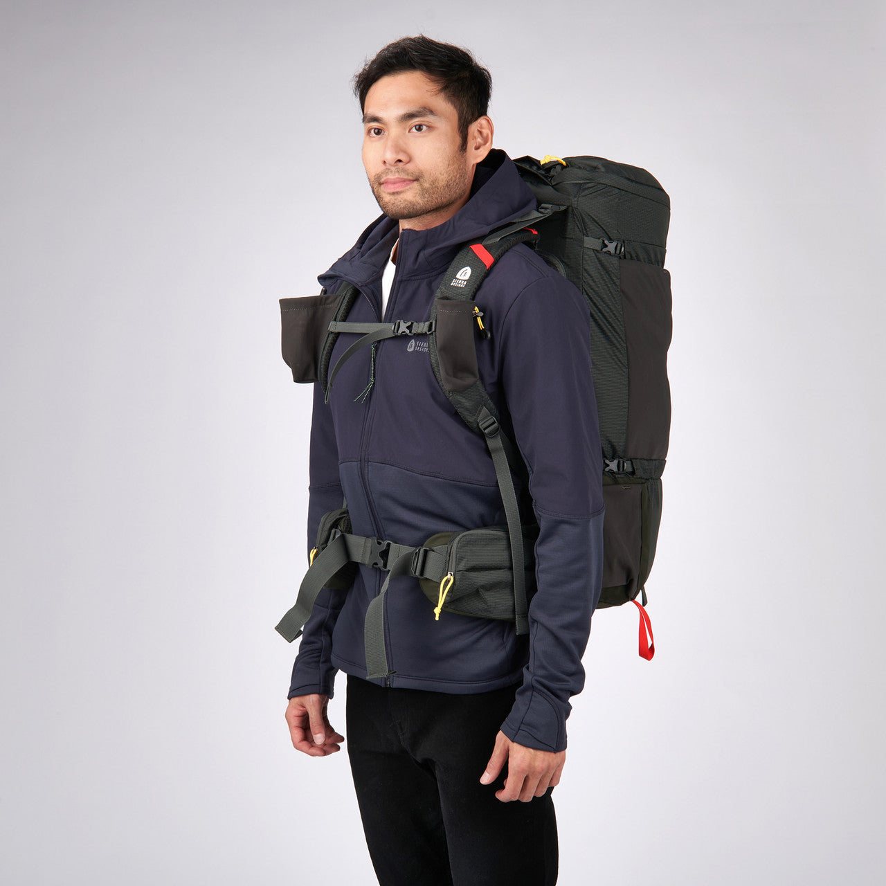Sierra Designs Flex Capacitor 40-60L zaino Peat M/L trekking