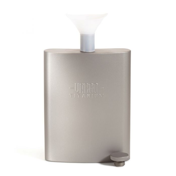 Vargo Titanium Funnel Flask Borraccia Titanio 237 ml Imbuto