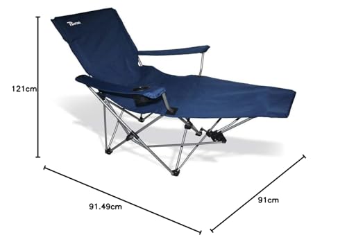 Bertoni Relax sedia campeggio 121x91 cm ferro pieghevole