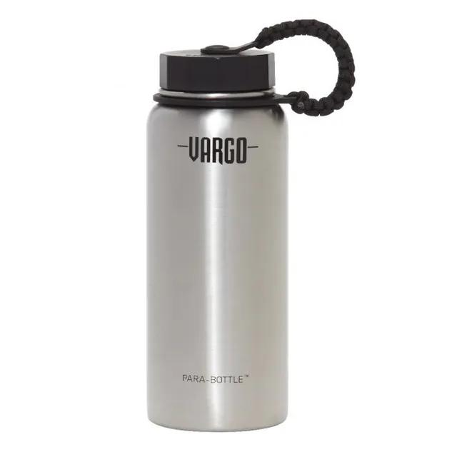 Vargo Para-Bottle borraccia acciaio Natural paracord