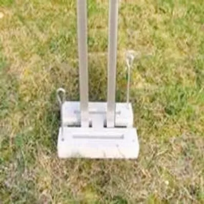 Bertoni base gazebo acciaio grigio 10 kg