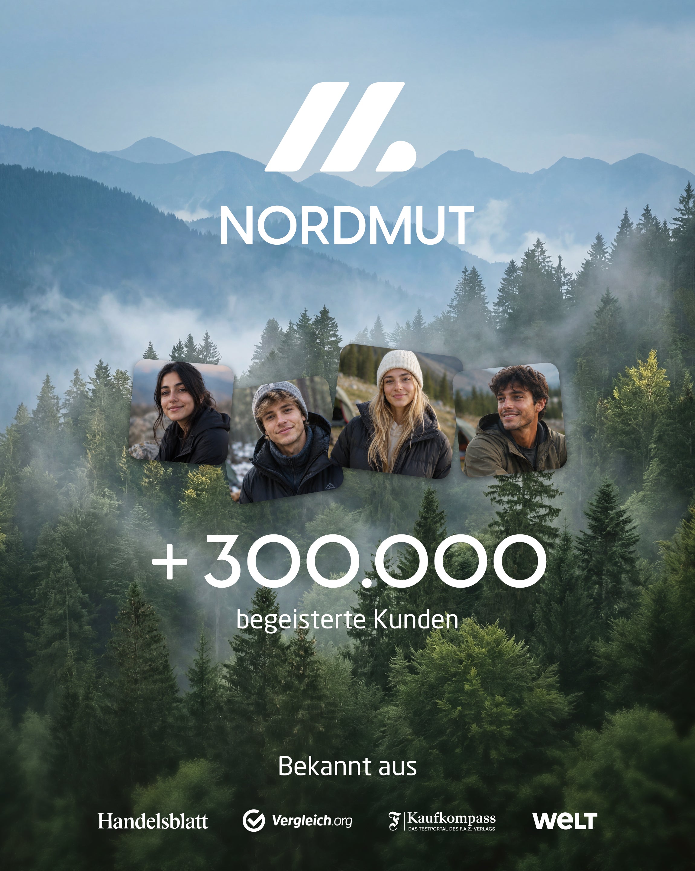 Nordmut Tikaa Wurfzelt tenda pop-up blu