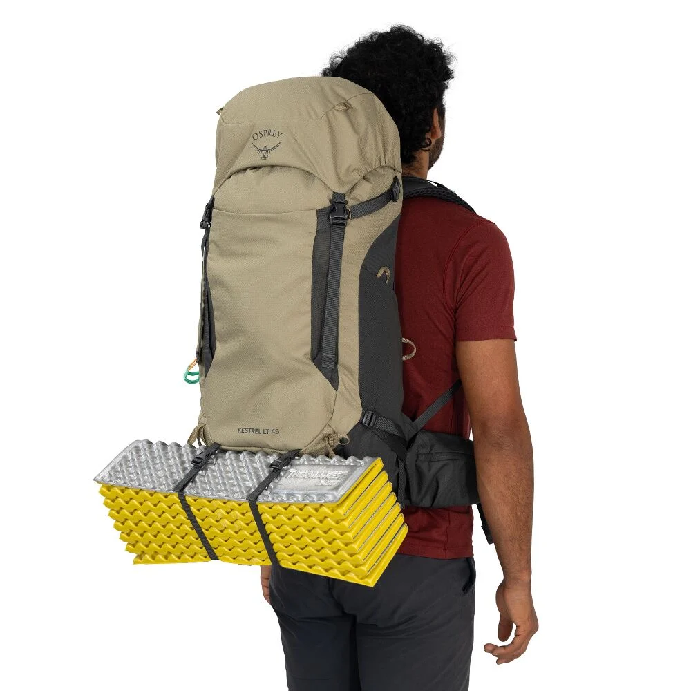 Osprey Kestrel Lt zaino verde 45l backpacking