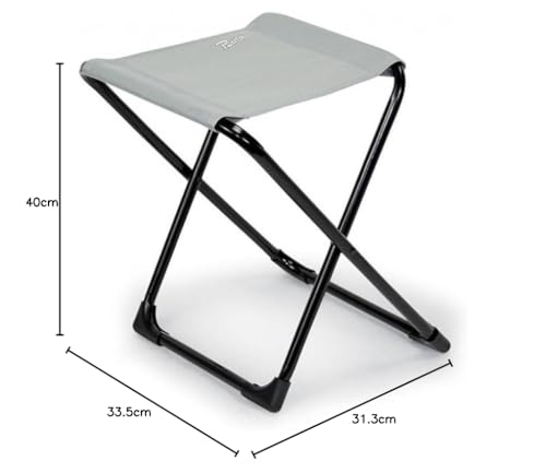 Bertoni X16 sgabello pieghevole ferro 33,5x31,3x40 cm