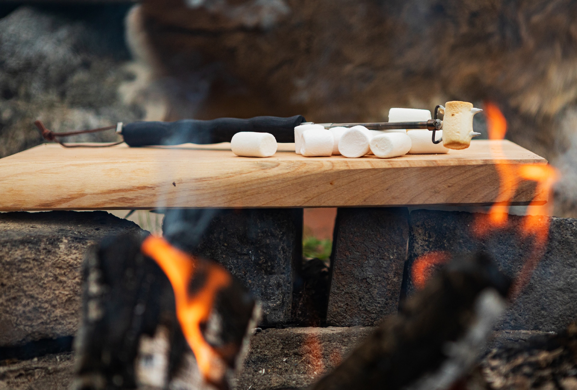 Arctic Legend BBQ Stick spiedo barbecue 80 cm betulla