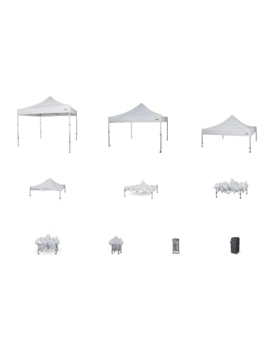 Bertoni Compact gazebo pieghevole 3x3 m impermeabile UV
