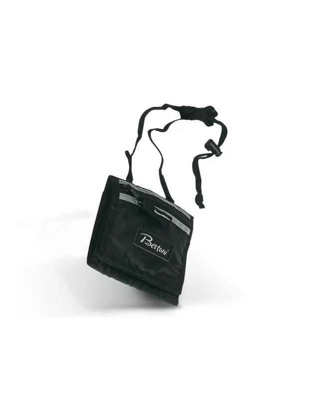 Bertoni Money Pouch Borsello da Viaggio Nero VIA010