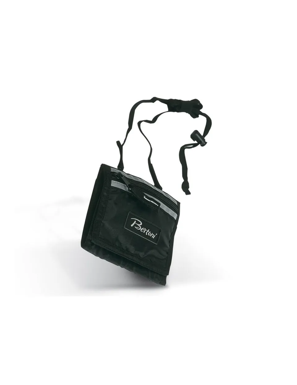 Bertoni Money Pouch Borsello da Viaggio Nero VIA010