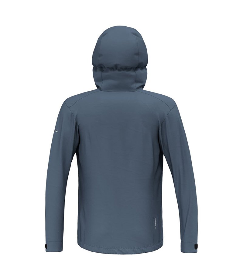Salewa Puez 2.5 Powertex giacca impermeabile pond blue