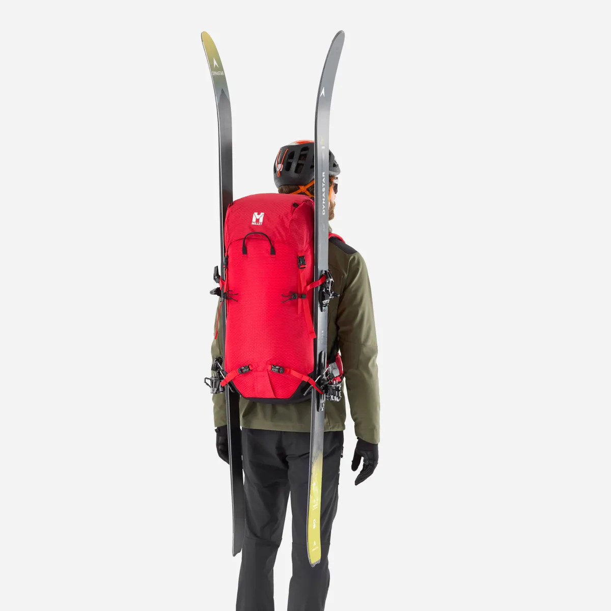 Millet Prolighter zaino rosso 38+10l scialpinismo