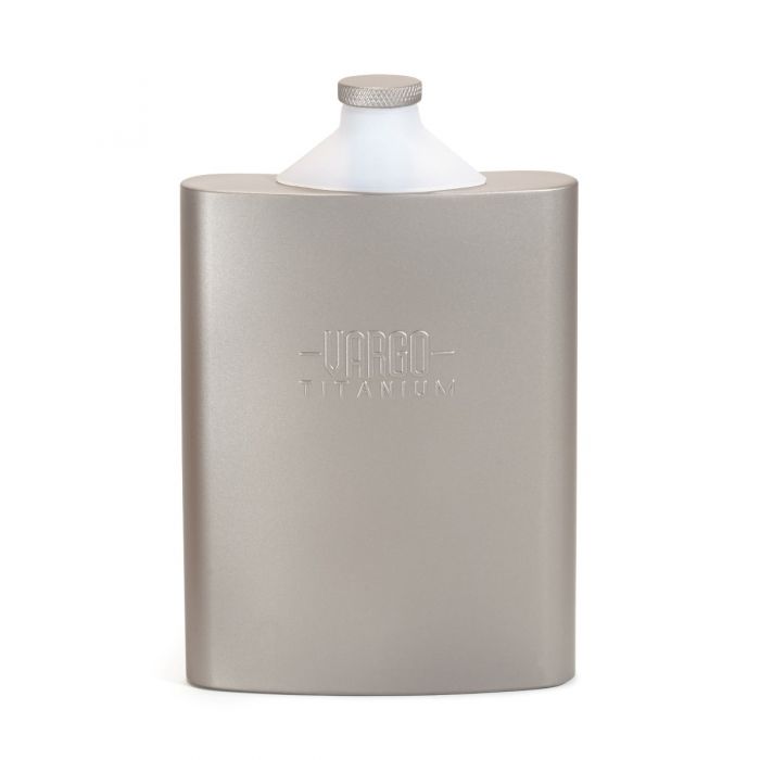 Vargo Titanium Funnel Flask Borraccia Titanio 237 ml Imbuto
