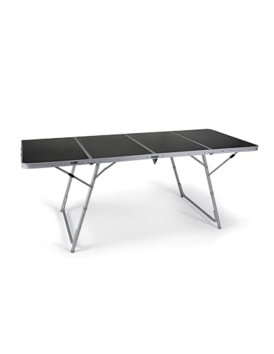 Bertoni Fold 4 Tavolo Campeggio Pieghevole Marrone Alluminio