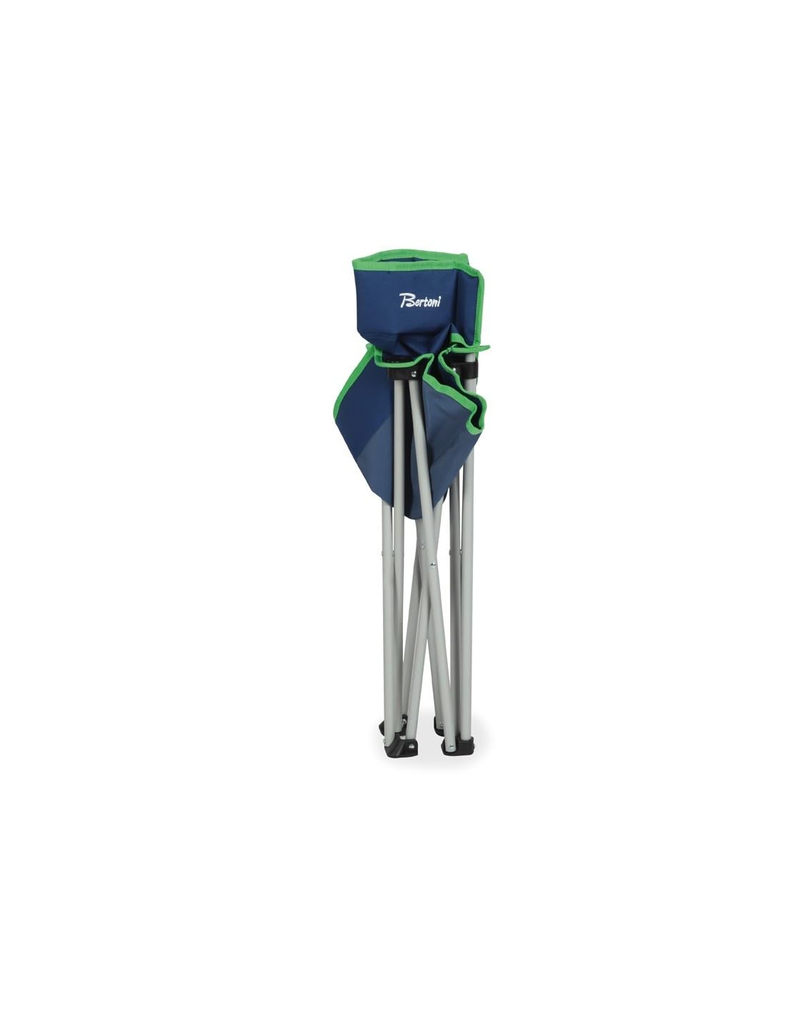 Bertoni Captain HEN052 sedia campeggio blu/verde pieghevole