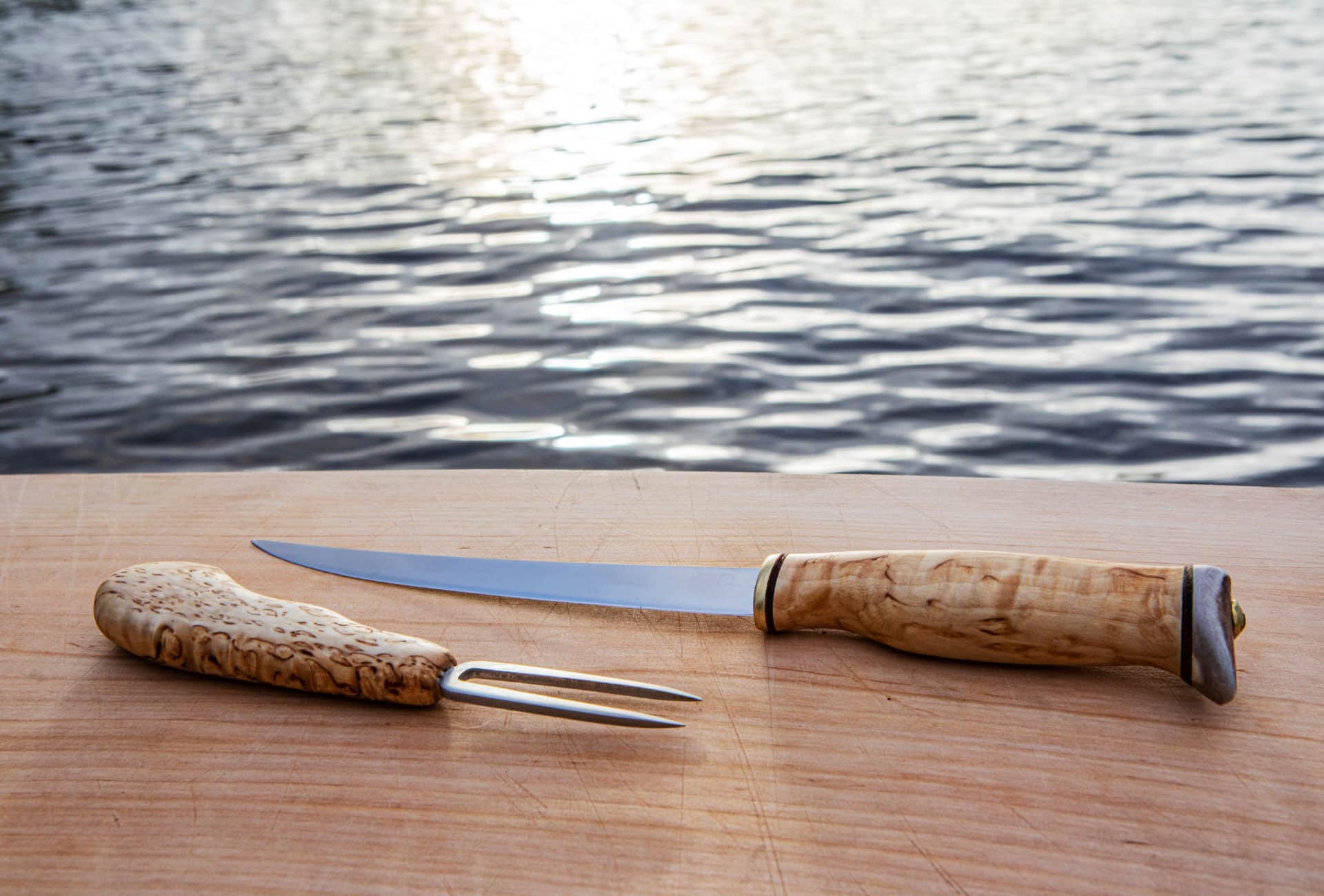 Arctic Legend Fillet coltello pesce 16 cm betulla