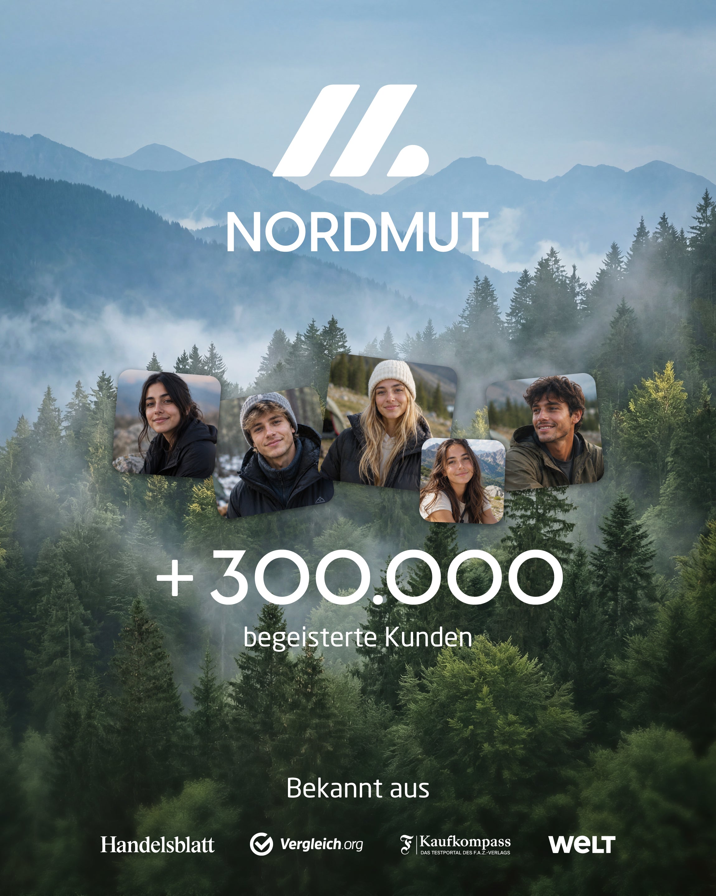 Nordmut Kyrjka bastoncini trekking carbonio