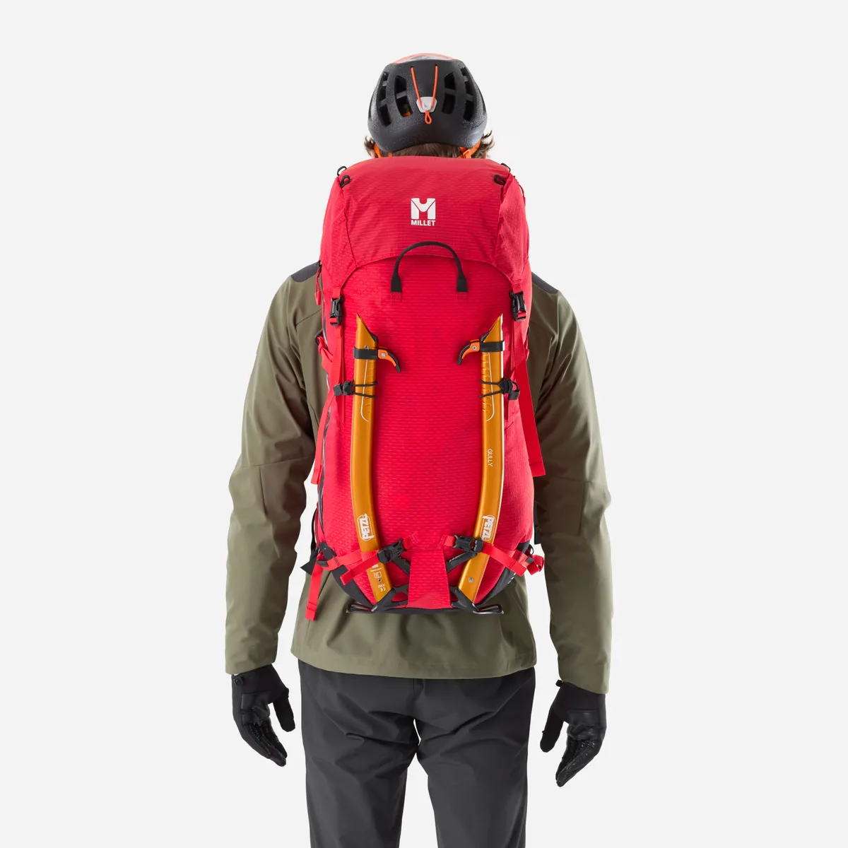 Millet Prolighter zaino rosso 38+10l scialpinismo