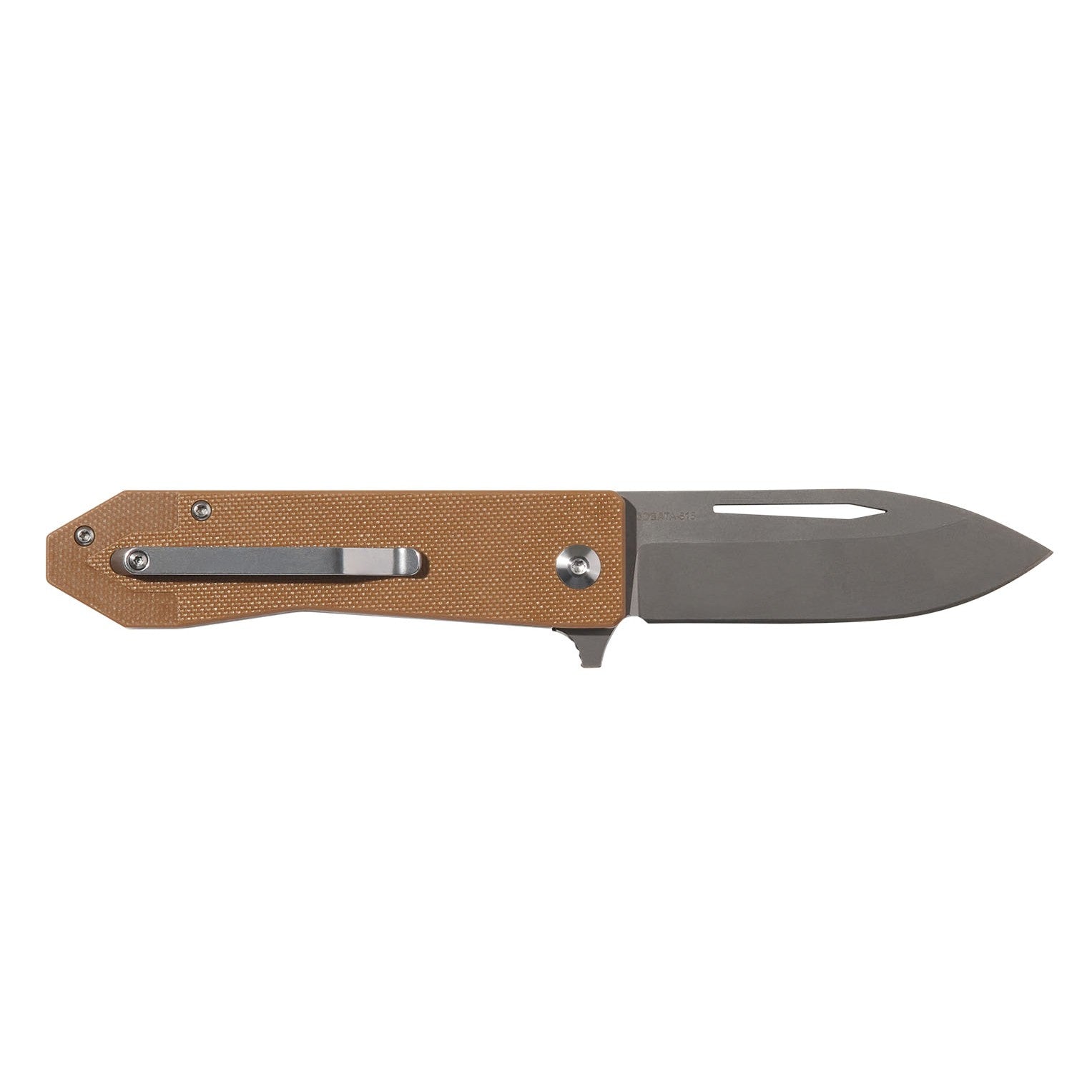 Vargo Sobata-815 Coltello Titanio G10 Tan Outdoor