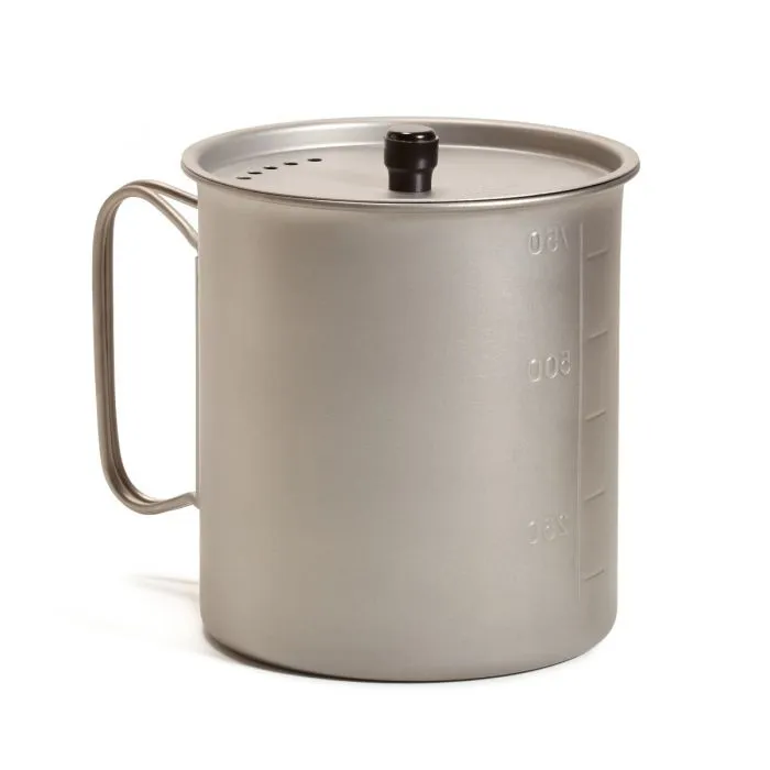 Vargo Ti-Lite 750 Mug Tazza Titanio 750 ml con Coperchio