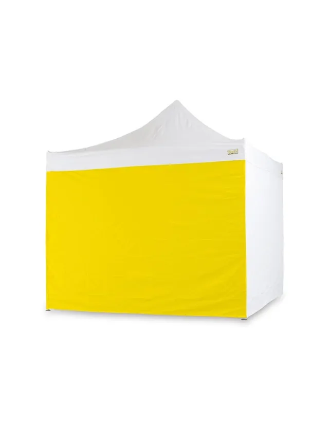 Bertoni Piramide Laterale Gazebo Giallo 300 cm PVC
